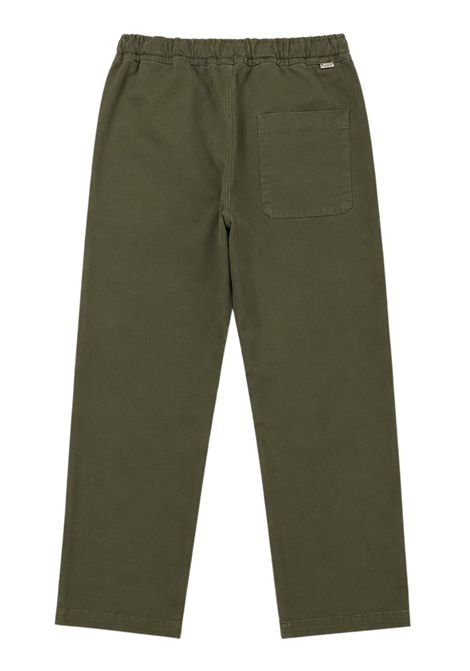 Pantalone bambino verde in cotone Manuel Ritz | 4826VERDE